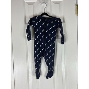 Petit Lem Navy Sleeper Size 6m